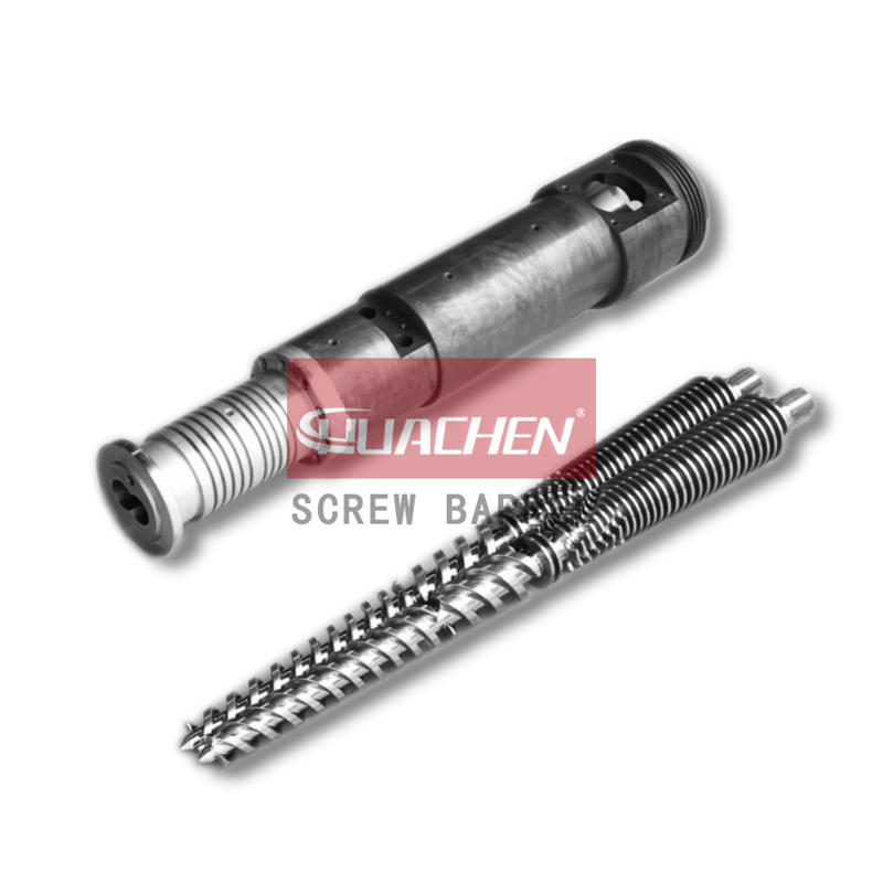 conical screw barrel for pvc pipe making processing extusion