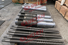 skd sleeve fitted barrels and super wear resistant alloy screw sets